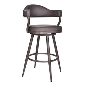 Luxur Living Devjana Vintage Brown 30 Inch Bar Height Stool