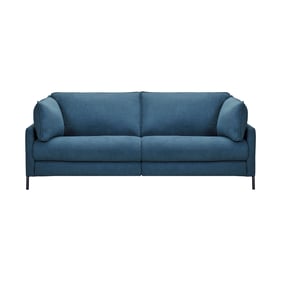 Luxur Living Deulgaon Blue Lake 80 Inch Power Reclining Sofa