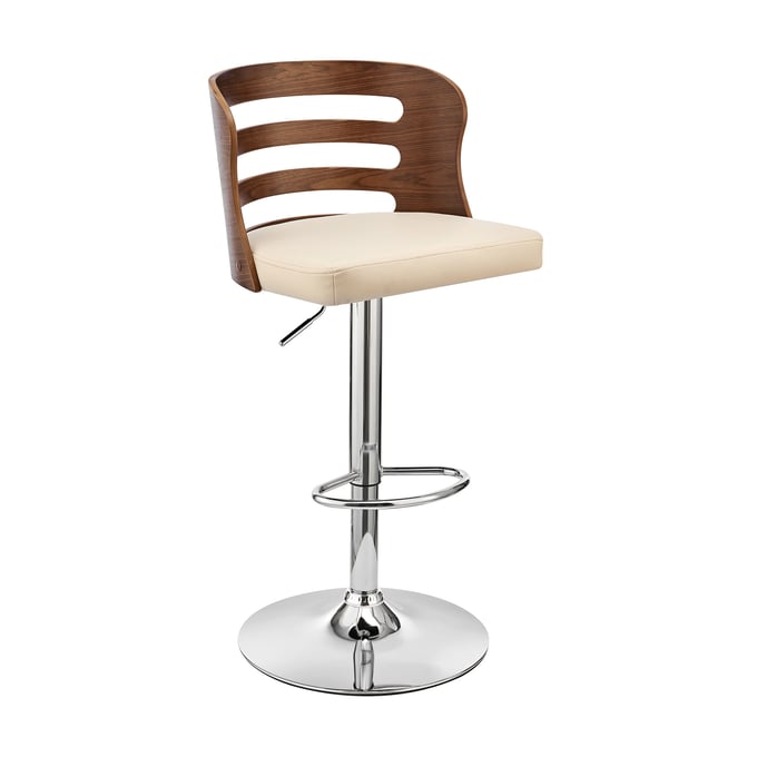 Luxur Living Dhanora Cream Bar Stool LUX-LCKHBAWACR