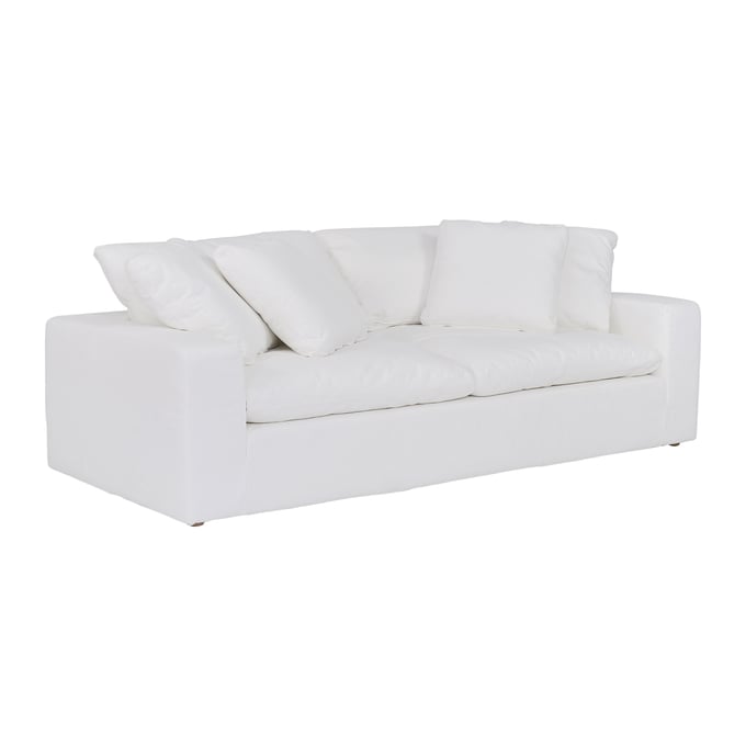 Luxur Living Dhotara Pearl 96.5 Inch Upholstered Sofa LUX-LCLB3PPL