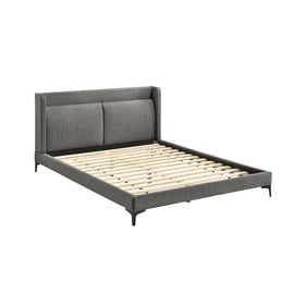 Luxur Living Dholkyachi Gray Queen Platform Bed