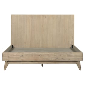 Luxur Living Asolwadi Gray Sandblast Platform King Bed