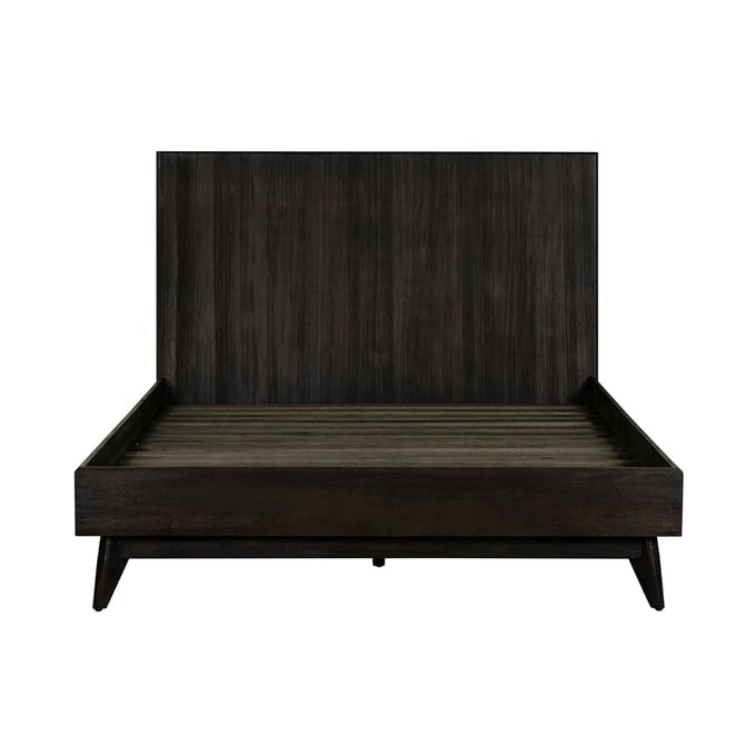 Luxur Living Asolwadi Brushed Brown Platform Queen Bed LUX-LCLFBDQN