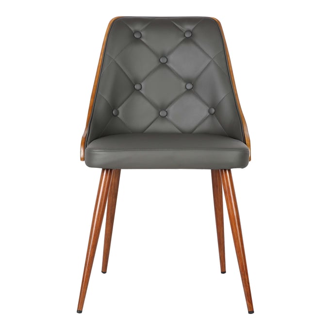 Luxur Living Dhumka Gray Dining Chair LUX-LCLLSIWAGRAY