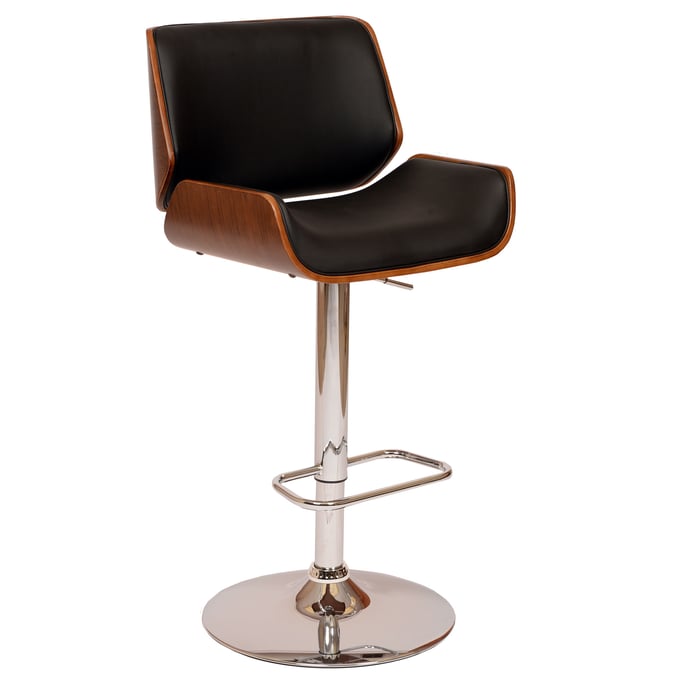 Luxur Living Donad Black Swivel Bar Stool LUX-LCLOSWBABLWA