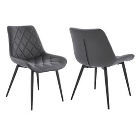 2 Luxur Living Dongargaon Gray Dining Chairs