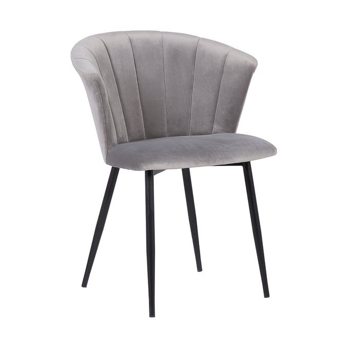 Luxur Living Durgwada Gray Dining Chair LUX-LCLUCHBLGREY