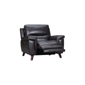 Luxur Living Diwanzari Brown Power Recliner with USB