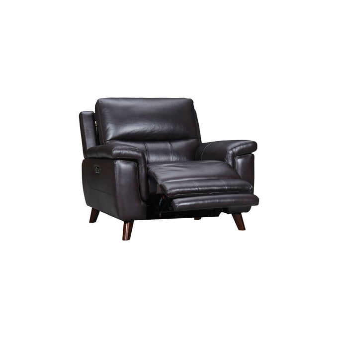 Luxur Living Diwanzari Brown Power Recliner with USB LUX-LCLZ1BR