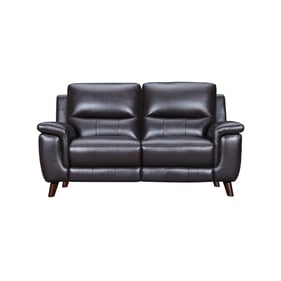 Luxur Living Diwanzari Brown Power Recliner Loveseat with USB