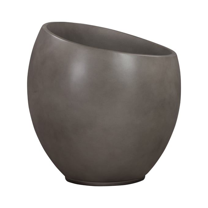 Luxur Living Gondala Black Brushed Medium Planter LUX-LCMHSMPLGR