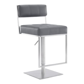 Luxur Living Ghate Gray Bar Stool