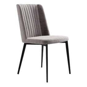 2 Luxur Living Gademod Gray Dining Chairs