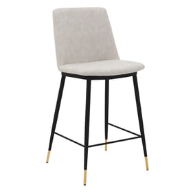 Luxur Living Gaul Cream 26 Inch Counter Height Stool