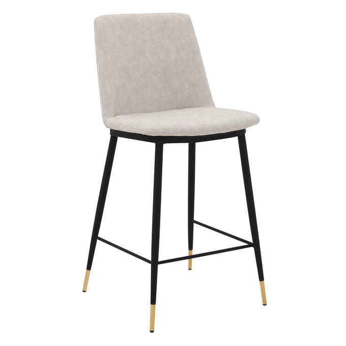 Luxur Living Gaul Cream 26 Inch Counter Height Stool LUX-LCMSBABLCRM26