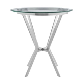 Luxur Living Gongla Gray Brushed Bar Table