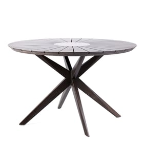 Luxur Living Hatgaon Earth Outdoor Round Dining Table