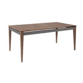 Luxur Living Hayatpur Natural Gray Brown Outdoor Patio Dining Table