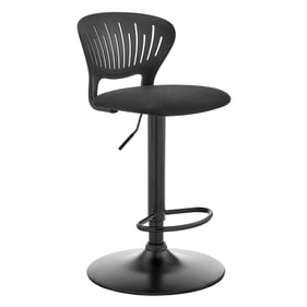 Luxur Living Hingma Black Stool