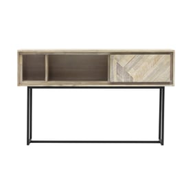 Luxur Living Incha Natural Drawer Console Table