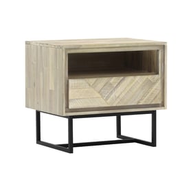 Luxur Living Incha Natural Drawer Nightstand