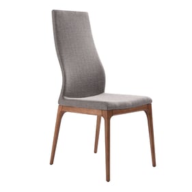 2 Luxur Living Hiwarkheda Gray Dining Chairs