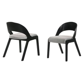 2 Luxur Living Jambha Gray Dining Chairs