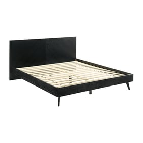 Luxur Living Isafpur Black King Platform Bed Frame