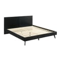 King Platform Wood Bed Frame