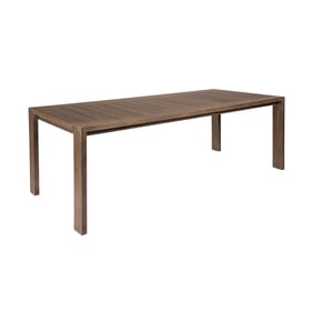 Luxur Living Jitapur Natural Brown Outdoor Patio Dining Table