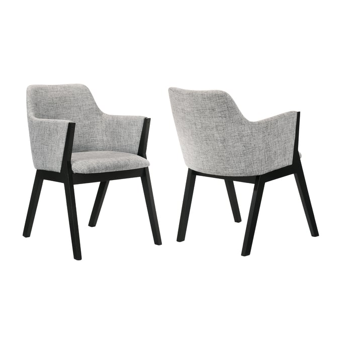 2 Luxur Living Jodtala Gray Dining Side Chairs LUX-LCRESIBLGR