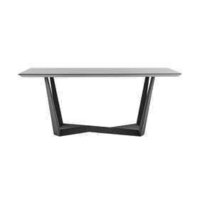 Luxur Living Jatalwadi Light Gray Rectangular Dining Table