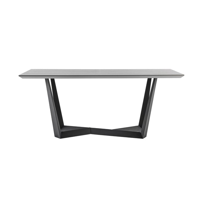 Luxur Living Jatalwadi Light Gray Rectangular Dining Table LUX-LCRFDIGR