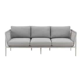 Luxur Living Jogalkhed Light Gray Outdoor Patio Sofa