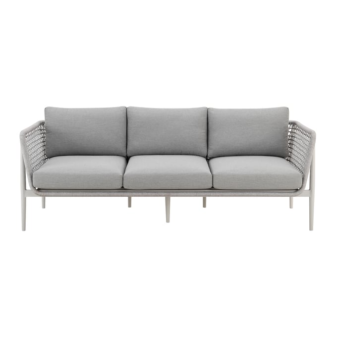 Luxur Living Jogalkhed Light Gray Outdoor Patio Sofa LUX-LCRHSOLGRY