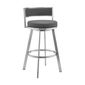 Luxur Living Kadoli Gray 26 Inch Bar Stool