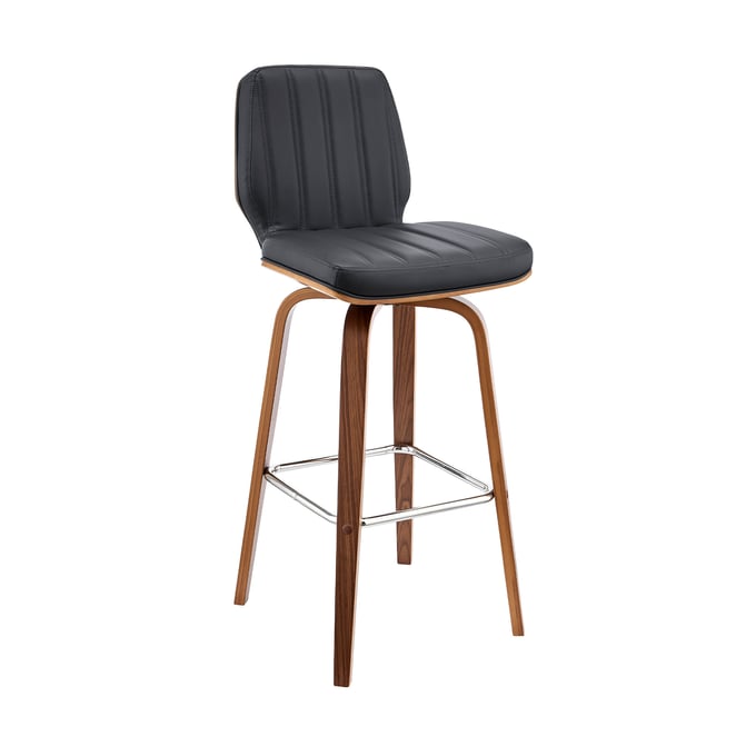 Luxur Living Jod Gray 30 Inch Bar Stool LUX-LCRNBAWAGR30