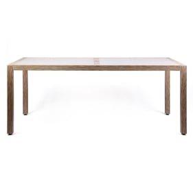 Luxur Living Kandli Grey Teak Outdoor Dining Table