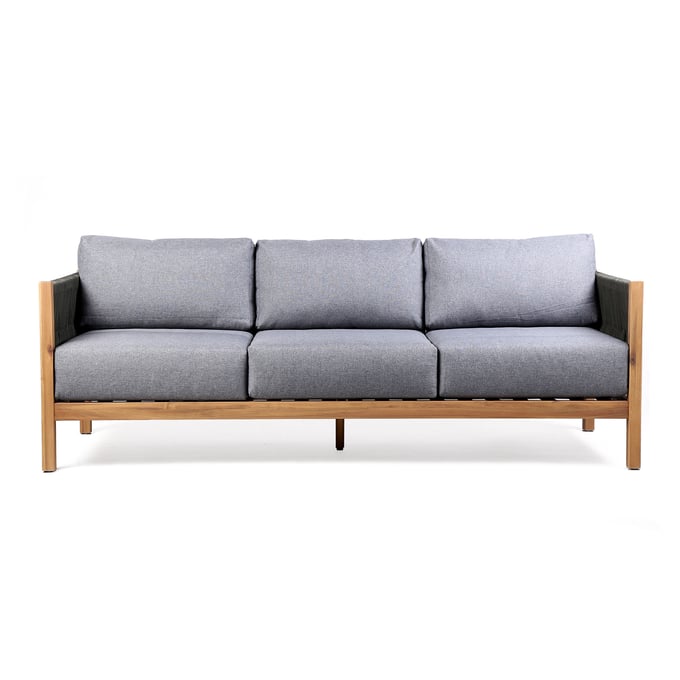 Armen Living Sienna Grey Outdoor Sofa ARM-LCSISOWDTK