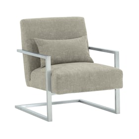 Luxur Living Kanzara Gray Modern Accent Chair