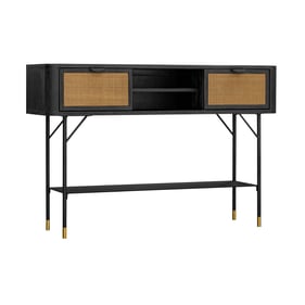 Luxur Living Kalegaon Black Console Table