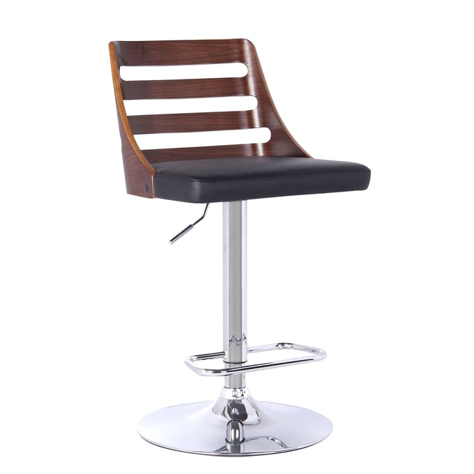 Luxur Living Kardu Black Barstool LUX-LCSTBAWABL