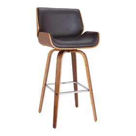 Luxur Living Keli Brown 26 Inch Counter Height Stool