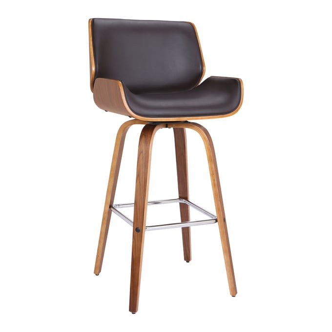 Luxur Living Keli Brown 30 Inch Bar Height Stool LUX-LCTYBABRWA30