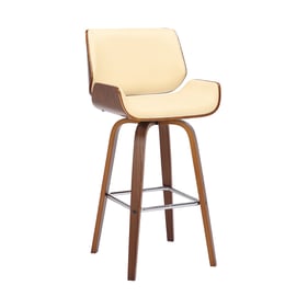 Luxur Living Keli Cream 26 Inch Counter Height Stool