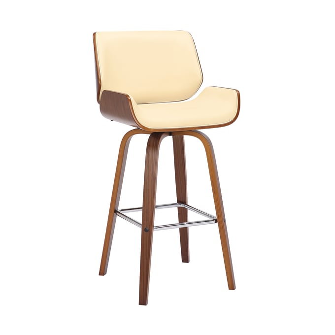 Luxur Living Keli Cream 30 Inch Bar Height Stool LUX-LCTYBACRWA30