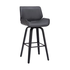 Luxur Living Keli Gray 30 Inch Bar Height Stool