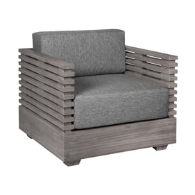 Luxur Living Khaparwadi Gray Outdoor Patio Chair