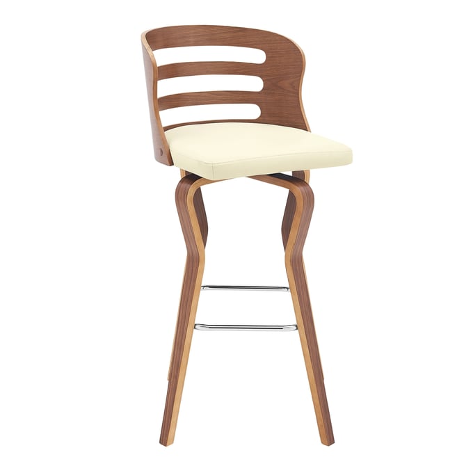 Luxur Living Khakadi Cream 30 Inch Bar Stool LUX-LCVRBAWACR30