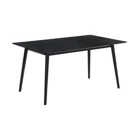 Luxur Living Khasbag Black 59 Inch Rectangular Dining Table